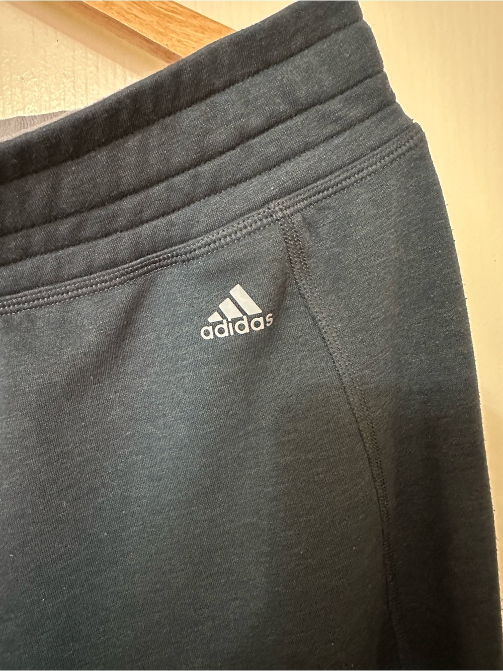 Adidas dark grayJogger Sweatpants with Drawstring - Picture 2 of 3